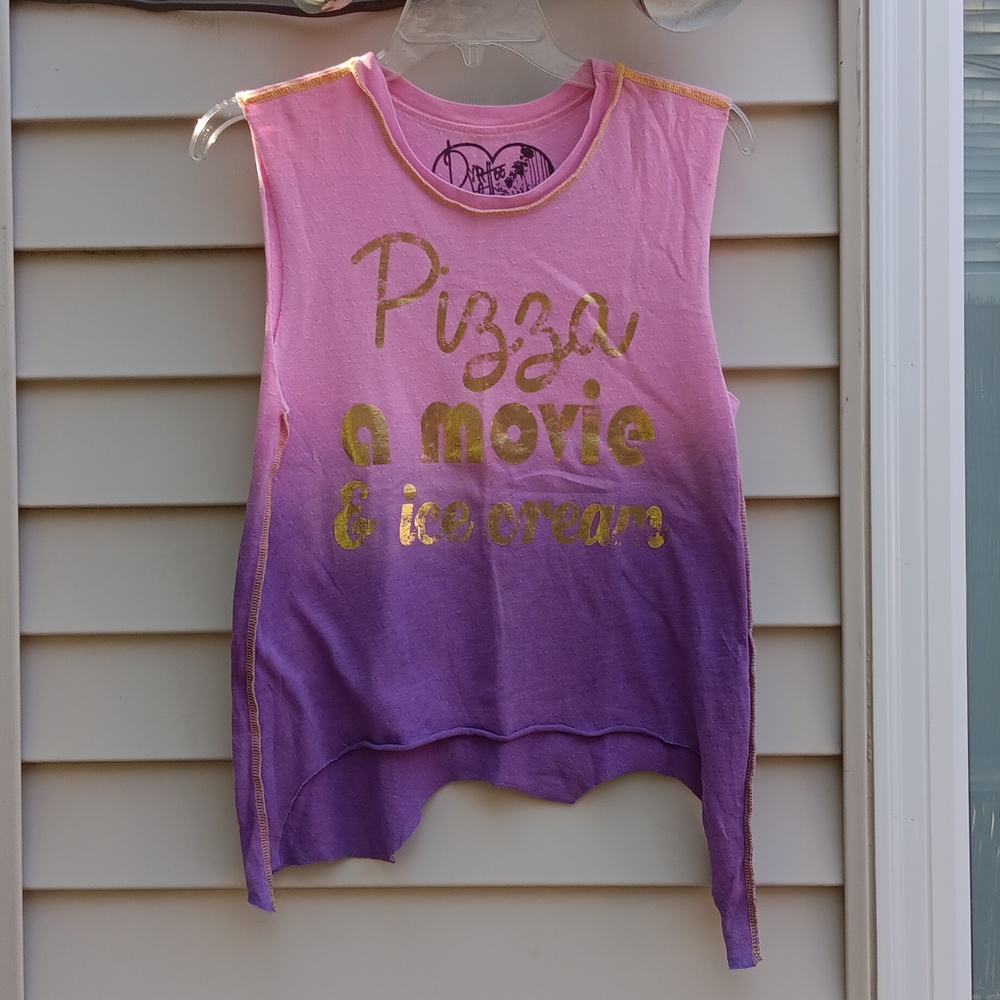 DIRTEE HOLLYWOOD Girl's Top,size XL-16